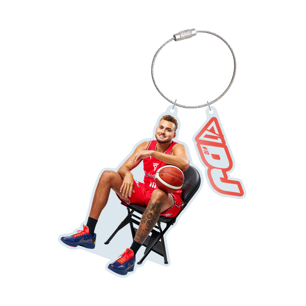 選手ニックネーム2連アクリルキーホルダー 詳細画像 #10 ディー・ジェイ・ホグ 1