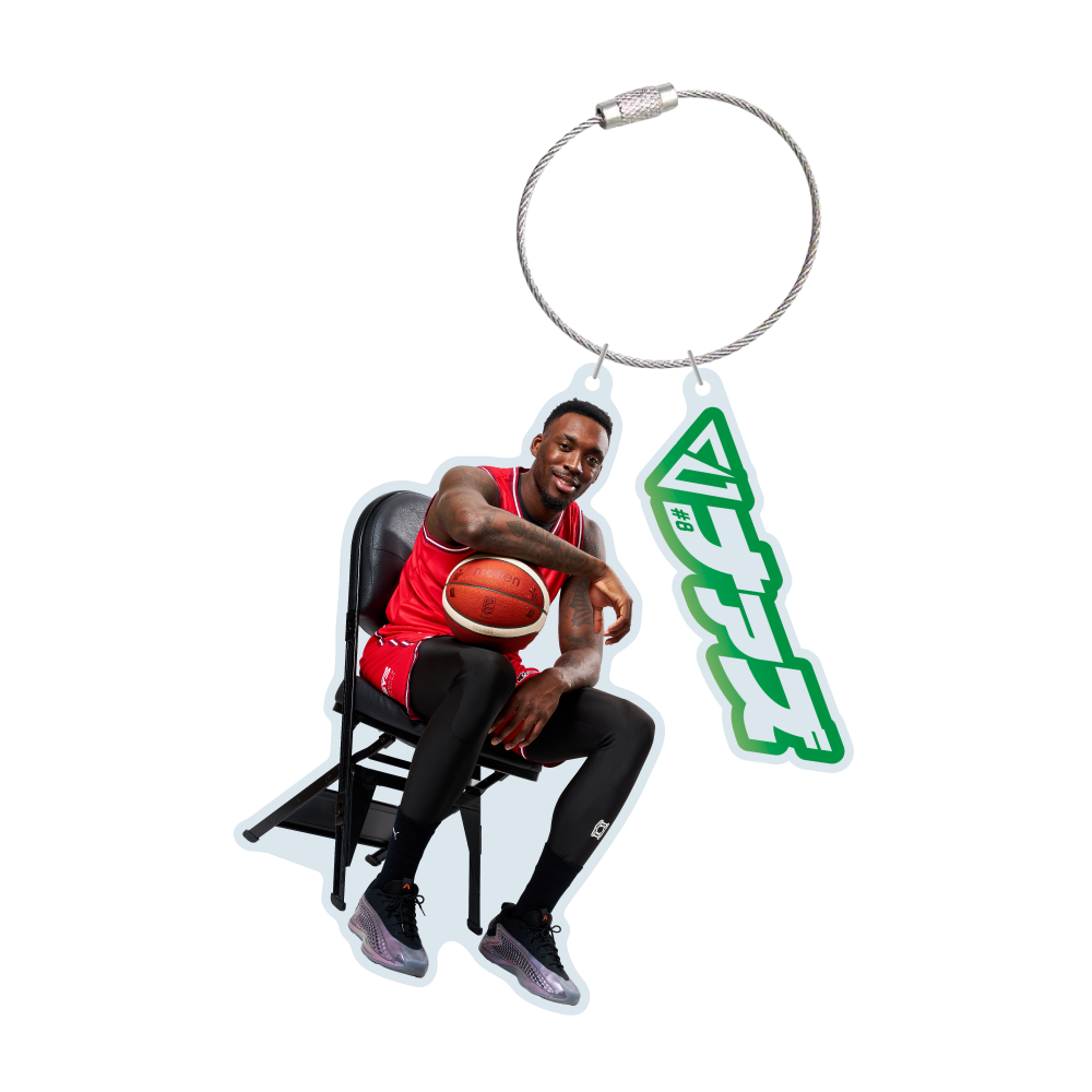 選手ニックネーム2連アクリルキーホルダー 詳細画像 #8 ナシール・リトル 1