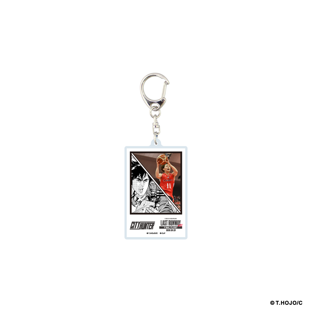 CITY HUNTER &times; LAST RUNWAY #11 シークレットアクリルキーホルダー 詳細画像 ONE 2