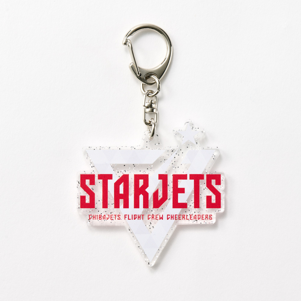 STAR JETS ロゴラメキーホルダー 詳細画像 1