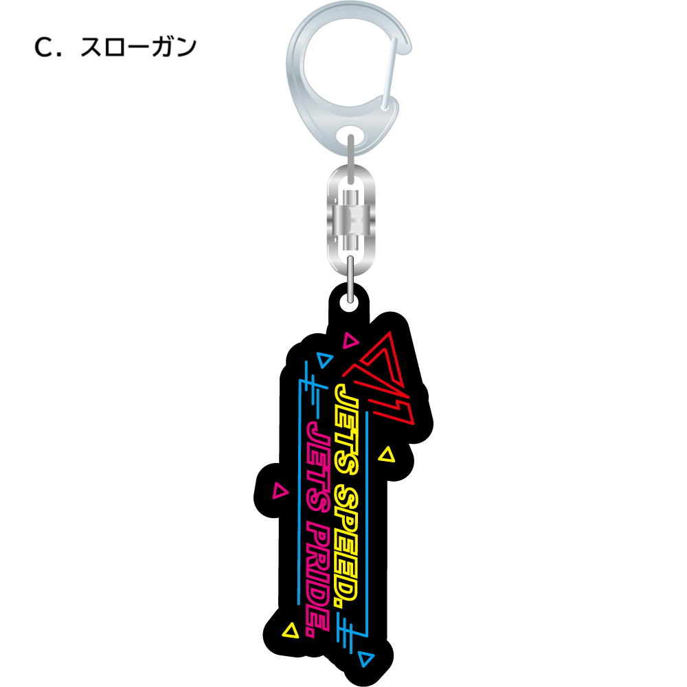 NEONアクリルキーホルダー 詳細画像 C 1