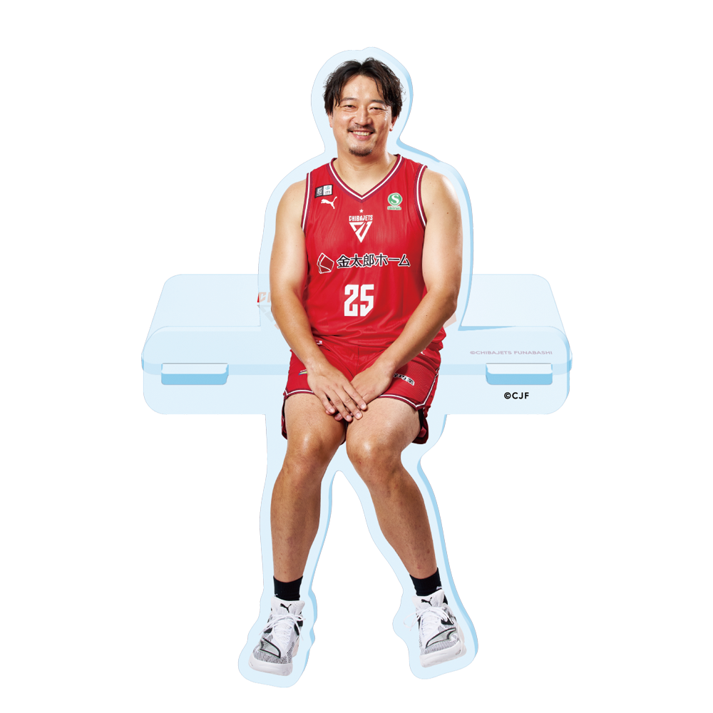 選手アクリルスタンド(座り/2025-26) 詳細画像 #25 荒尾 岳 1