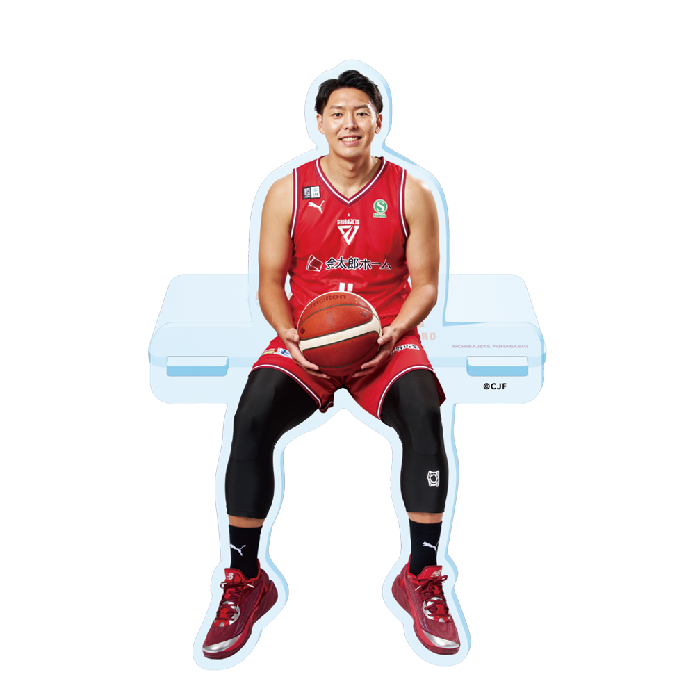 選手アクリルスタンド(座り/2025-26)｜千葉ジェッツ｜B.LEAGUE（B