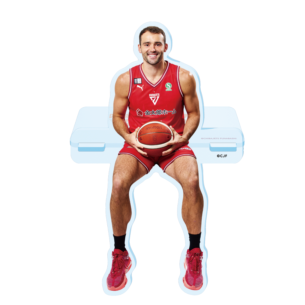 選手アクリルスタンド(座り/2025-26)｜千葉ジェッツ｜B.LEAGUE（B