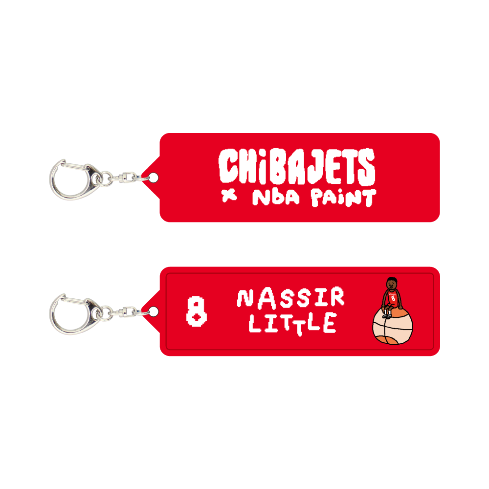 CHIBAJETS&times;NBA PAINT 選手ラバーキーホルダー 詳細画像 #8 ナシール・リトル 1