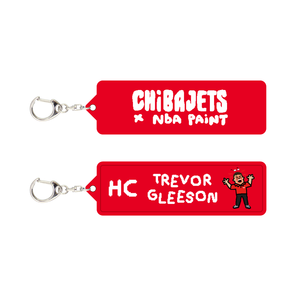 CHIBAJETS&times;NBA PAINT 選手ラバーキーホルダー 詳細画像 HC トレヴァー・グリーソン 1