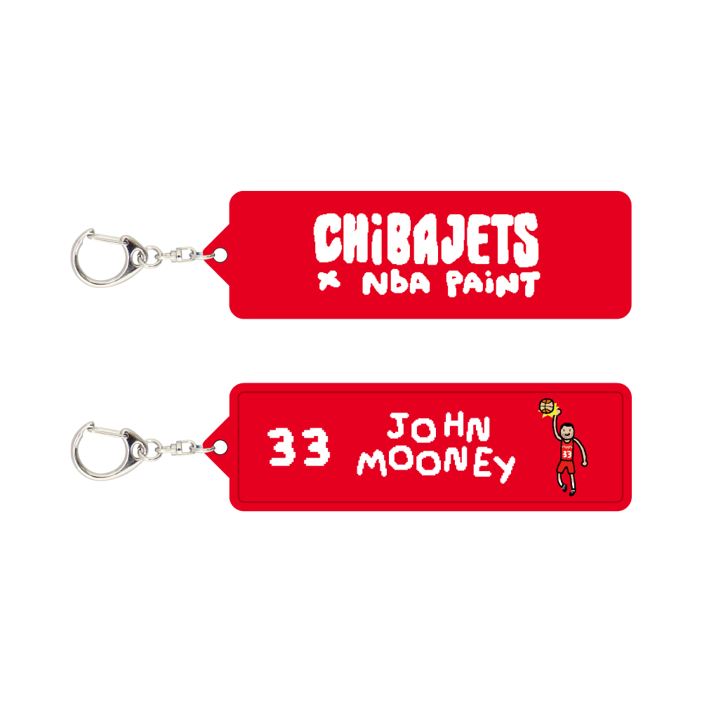 CHIBAJETS×NBA PAINT 選手ラバーキーホルダー｜千葉ジェッツ｜B