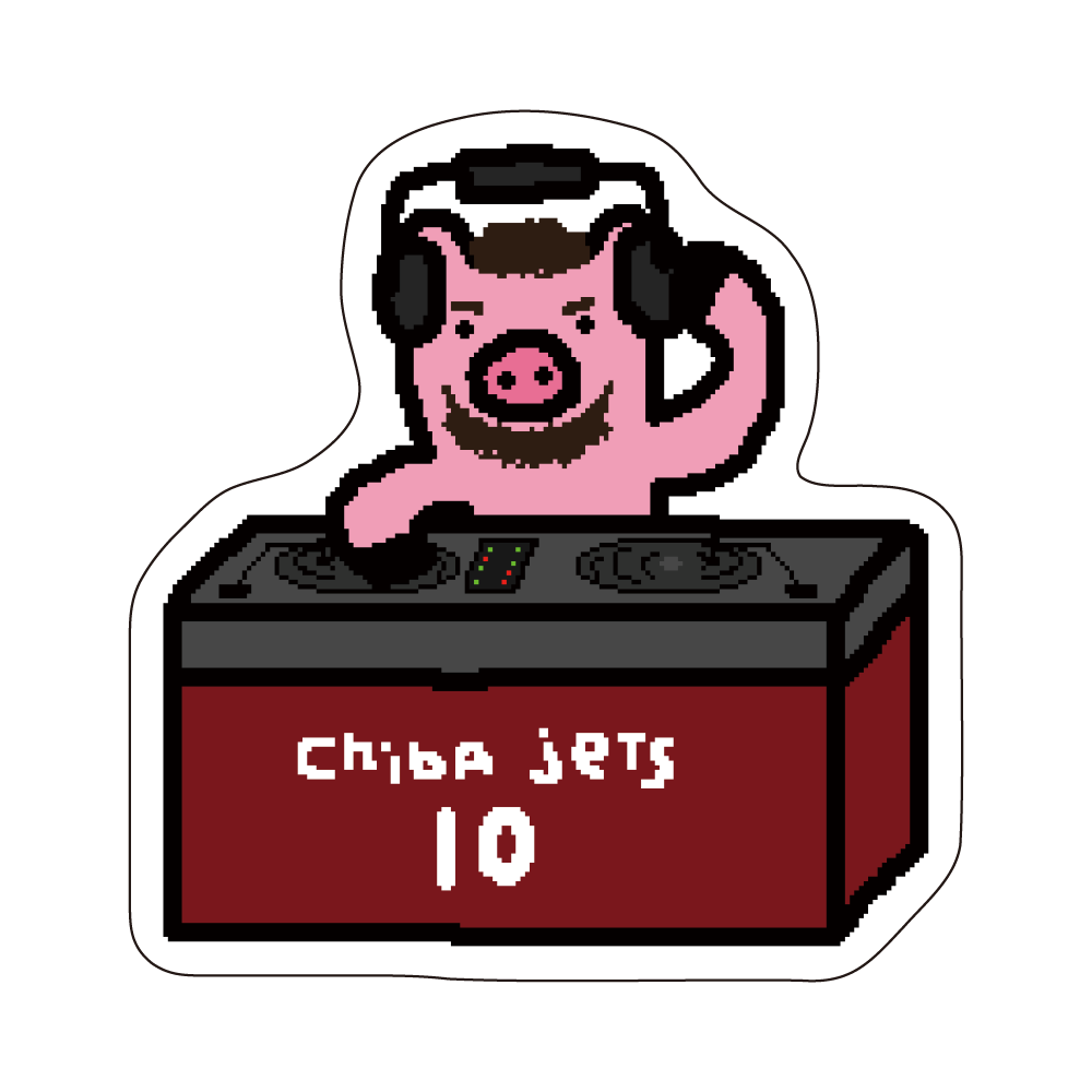 CHIBAJETS&times;NBA PAINT ダイカットステッカ－(全8種) 詳細画像 #10 ディー・ジェイ・ホグ 1