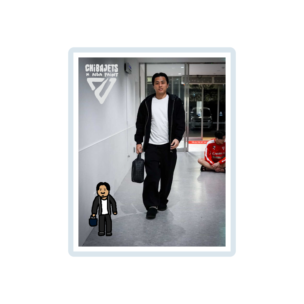 CHIBAJETS&times;NBA PAINT player walk insアクリルマグネット(全10種) 詳細画像 #2 富樫 勇樹 1