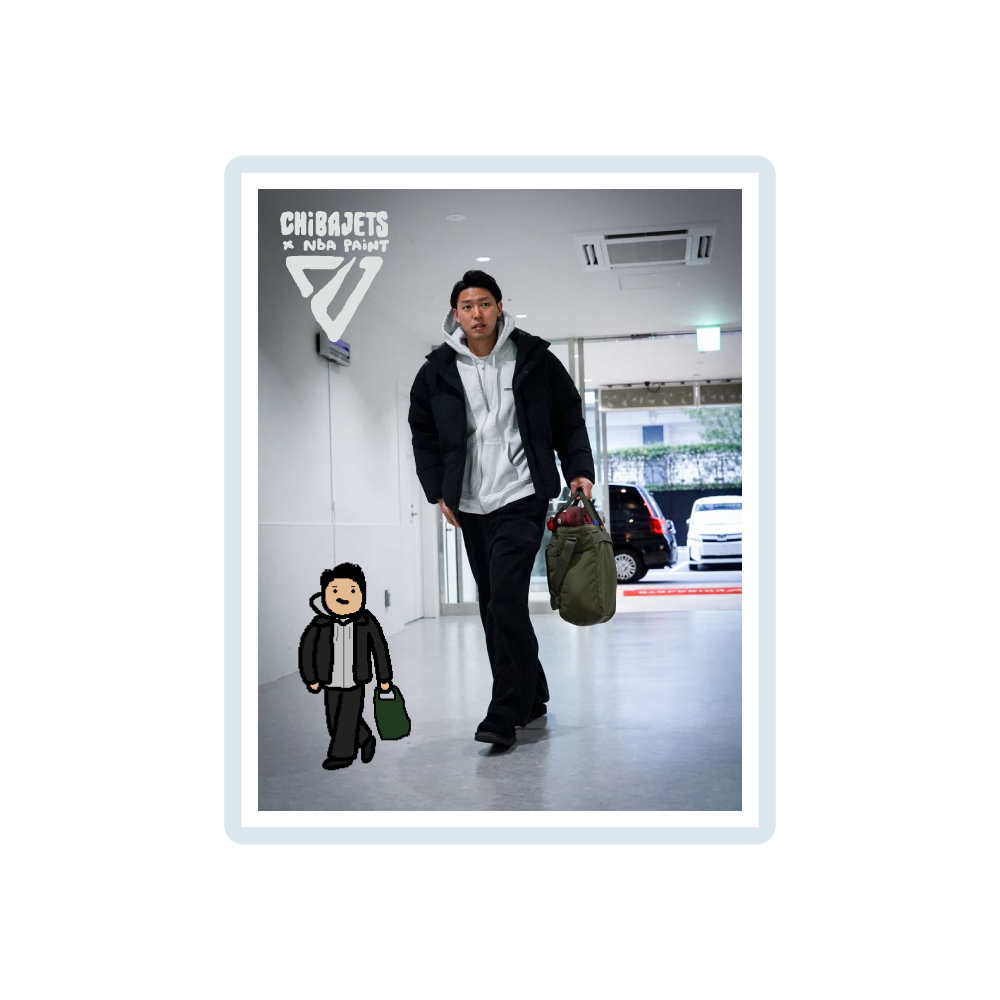 CHIBAJETS&times;NBA PAINT player walk insアクリルマグネット(全10種) 詳細画像 #4 田代 直希 1