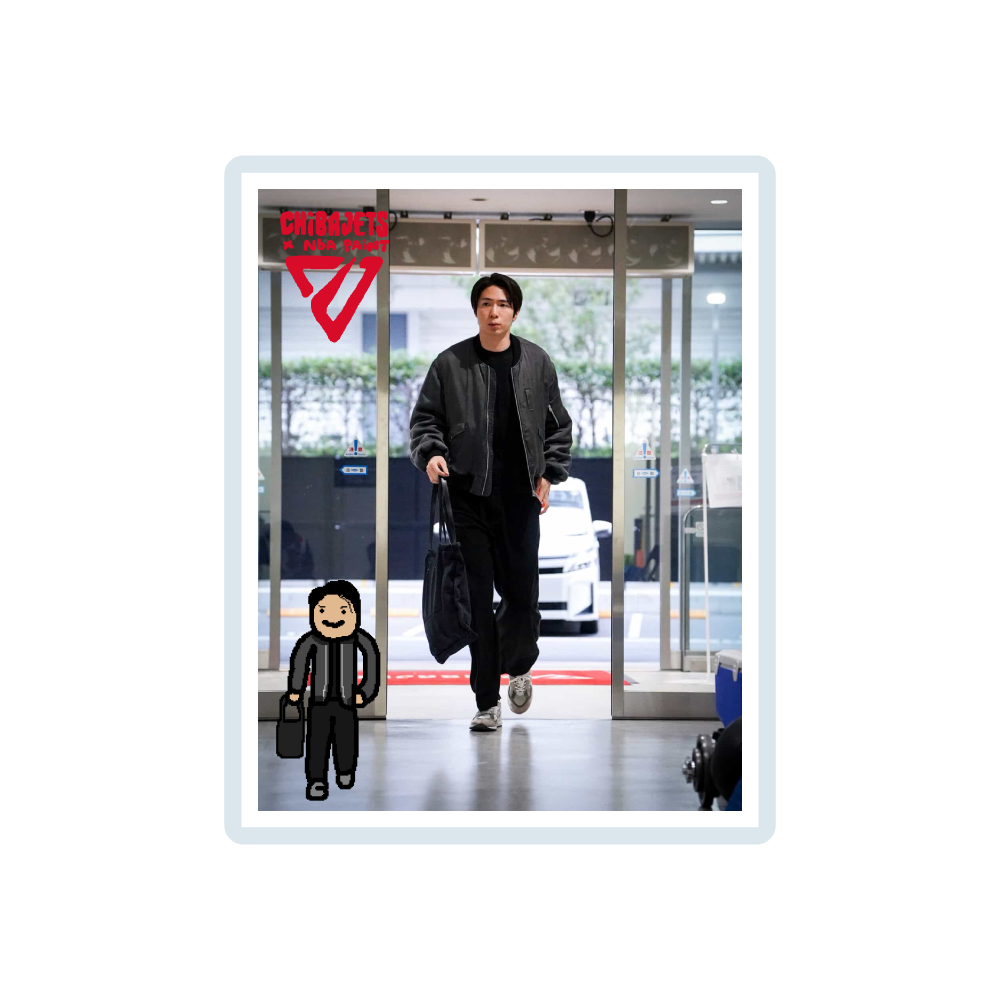 CHIBAJETS×NBA PAINT player walk insアクリルマグネット(全10種