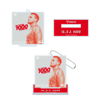 #10 ﾃﾞｨｰ･ｼﾞｪｲ･ﾎｸﾞ B1通算1000得点記念 アクリルスタンドキーホルダー