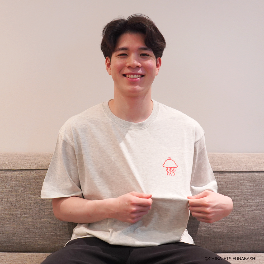 #5瀬川琉久 10th モテ男NO.1記念 Tシャツ 詳細画像 オートミール 2