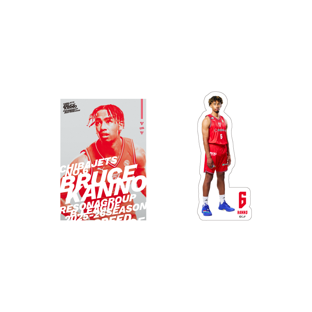 選手ステッカーセット（2025-26） 詳細画像 #6 菅野 ブルース 1