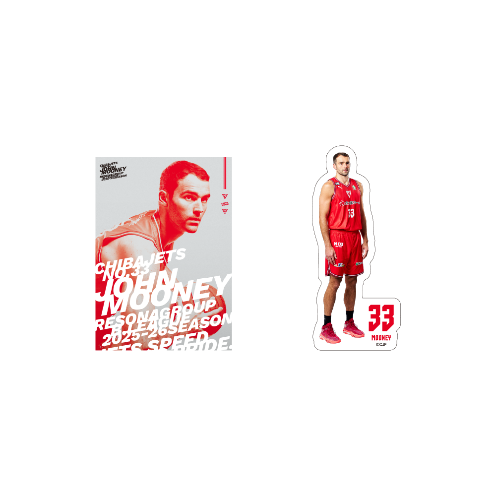 選手ステッカーセット（2025-26） 詳細画像 #33 ジョン・ムーニー 1