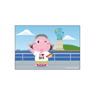 旅するジャンボくん ポストカードセット(8種)