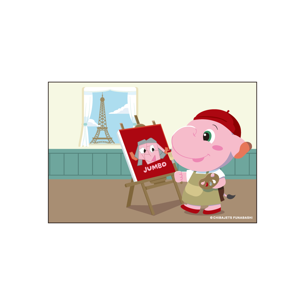 旅するジャンボくん ポストカードセット(8種) 詳細画像 3