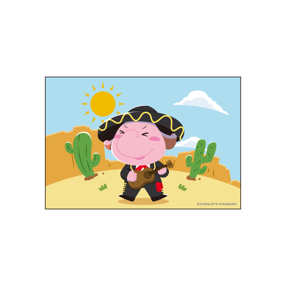 旅するジャンボくん ポストカードセット(8種) 詳細画像 8