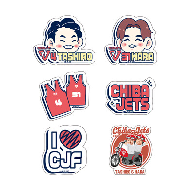 はらたし2026 ステッカーセット（6枚入）