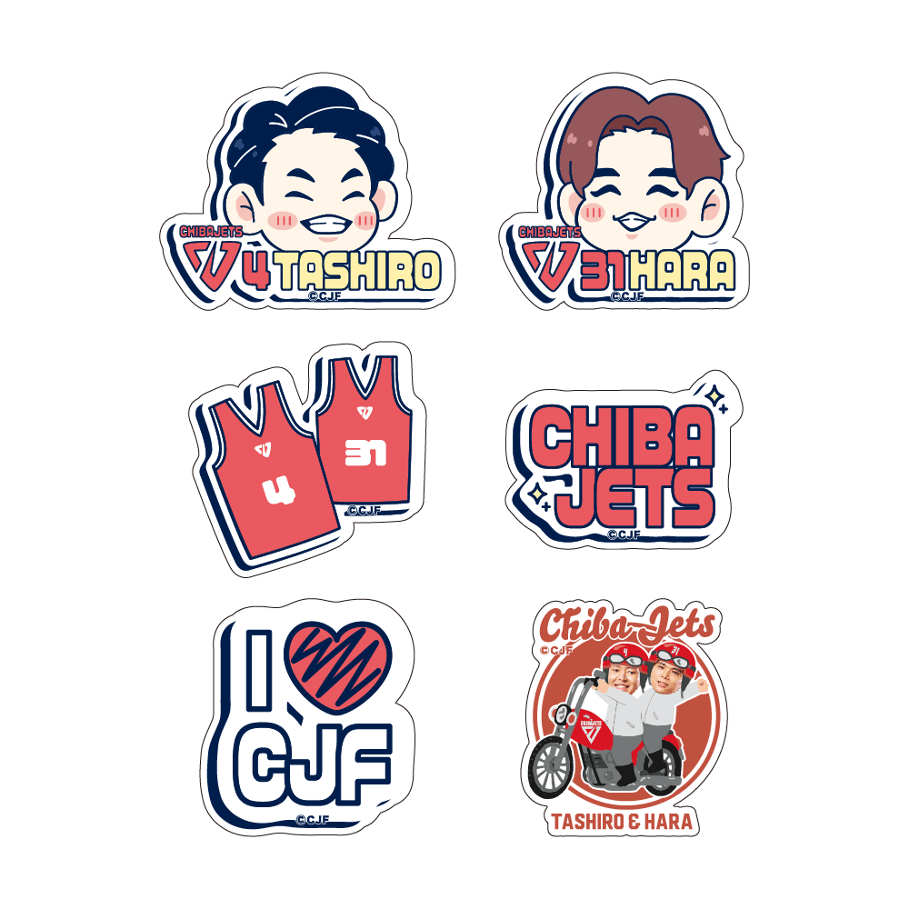 はらたし2026 ステッカーセット（6枚入） 詳細画像 ONE 1