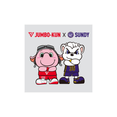 サンディー×ジャンボくん ステッカー