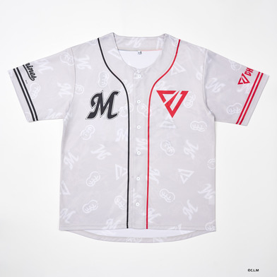 千葉ジェッツ×千葉ロッテマリーンズ ベースボールシャツ