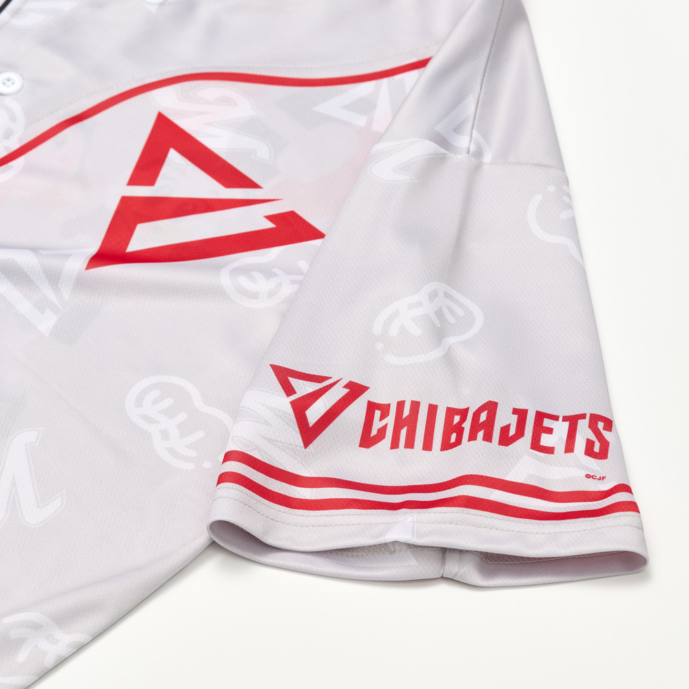 千葉ジェッツ×千葉ロッテマリーンズ ベースボールシャツ 詳細画像 5