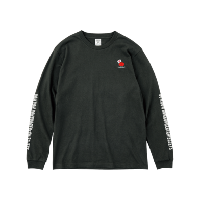 ﾄﾞﾑﾄﾞﾑﾊﾝﾊﾞｰｶﾞｰｺﾗﾎﾞ ﾛﾝｸﾞｽﾘｰﾌﾞTｼｬﾂ（flagどむぞう）