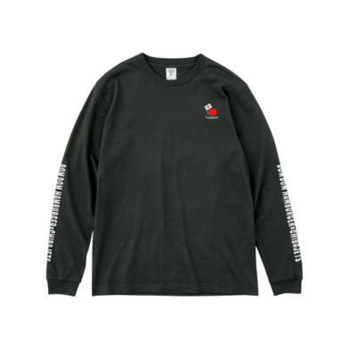 ﾄﾞﾑﾄﾞﾑﾊﾝﾊﾞｰｶﾞｰｺﾗﾎﾞ ﾛﾝｸﾞｽﾘｰﾌﾞTｼｬﾂ（flagどむぞう）