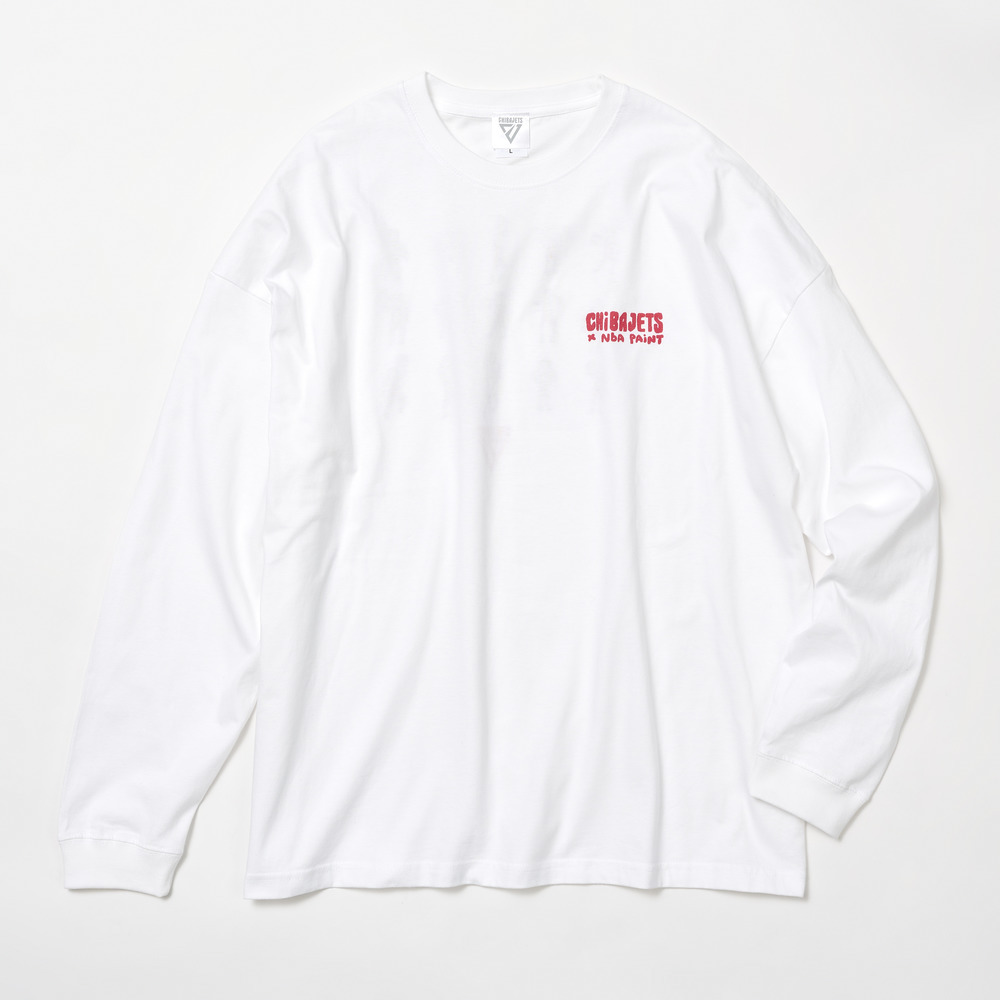 CHIBAJETS&times;NBA PAINT ビッグシルエットロングTシャツ 詳細画像 1