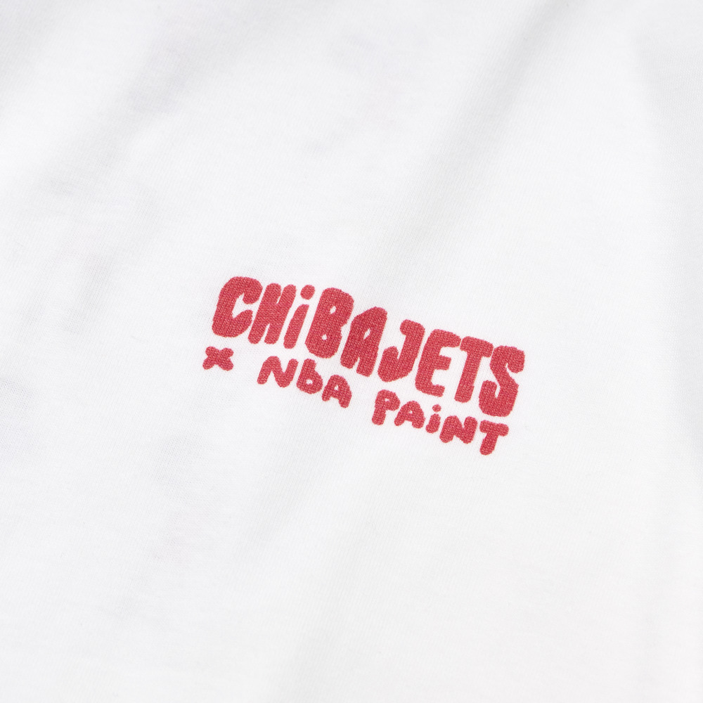 CHIBAJETS&times;NBA PAINT ビッグシルエットロングTシャツ 詳細画像 3