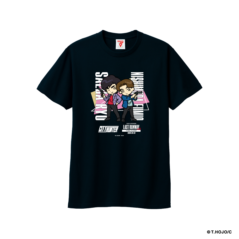 CITY HUNTER &times; LAST RUNWAY #11 Tシャツ 詳細画像 ブラック 1