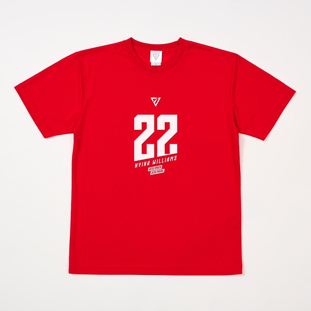 選手ナンバーTシャツ（2026-27） 詳細画像 #22 ウィリアムス ニカ 1