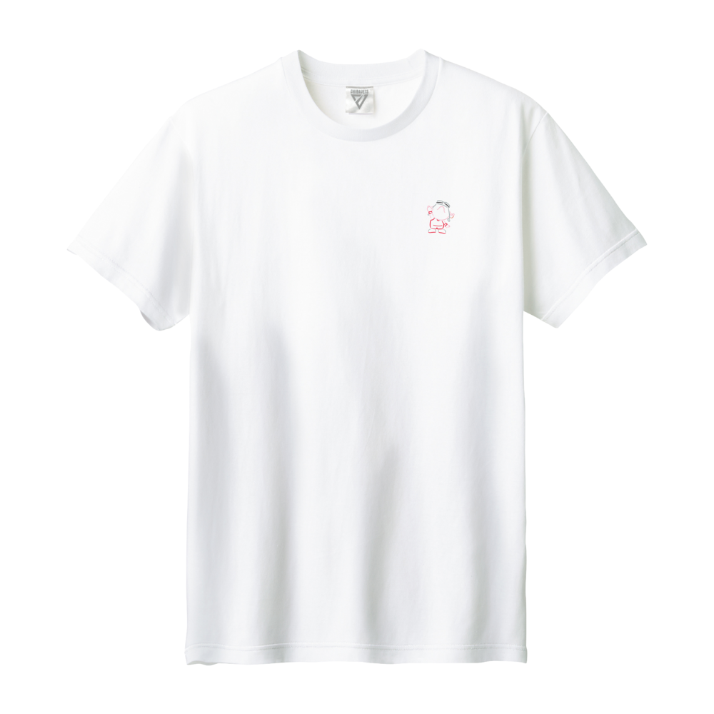 ジャンボくんシルエット刺繍Tシャツ 詳細画像 ホワイト 1