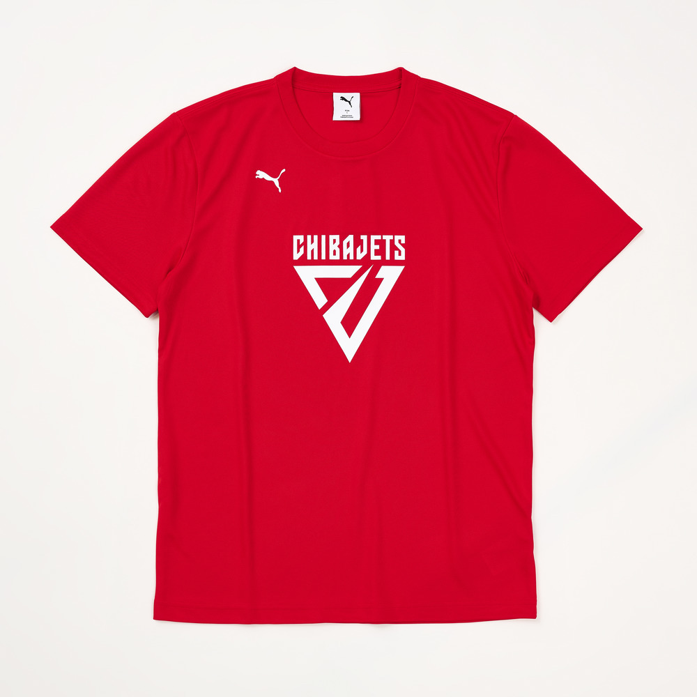 PUMA CHIBAJETS PRIME LOGO TEE 詳細画像 レッド 1