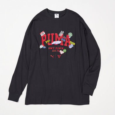 PUMA CHIBAJETS RELAX GRAPHIC LS TEE