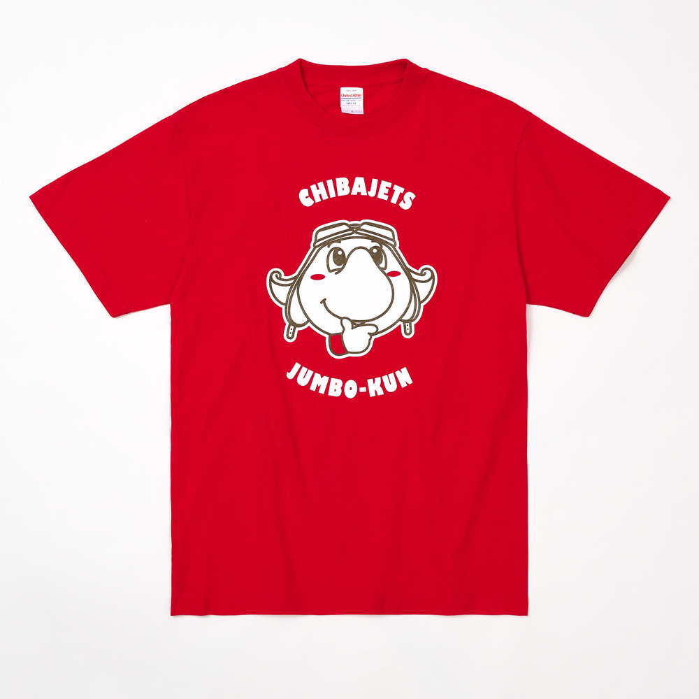 ジャンボくんフェイスイラストTシャツ 詳細画像 レッド 1