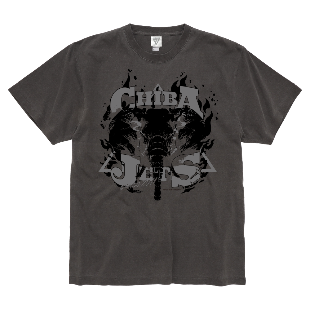 CHIBAJETS WILD ELEPHANT Tシャツ 詳細画像 ブラック 1