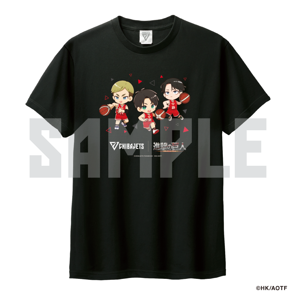 TVアニメ『進撃の巨人』Tシャツ 詳細画像 ブラック 1