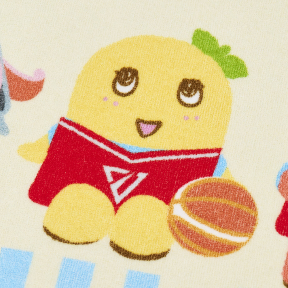 ふなっしーファミリー&times;ジャンボくんコラボ フェイスタオル 詳細画像 ONE 2