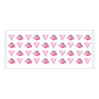 総柄ジャンボくんフェイスタオル