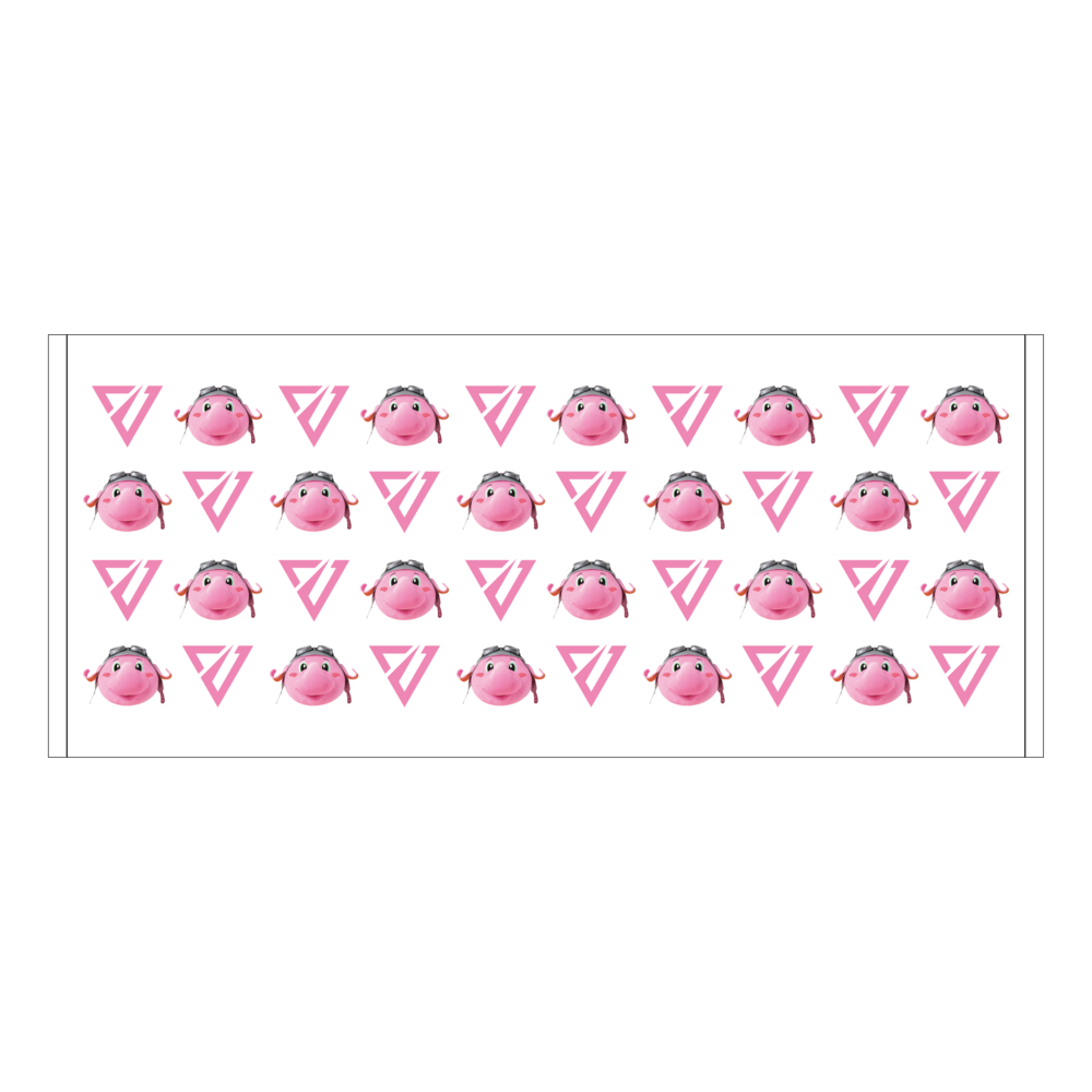 総柄ジャンボくんフェイスタオル 詳細画像 ONE 1