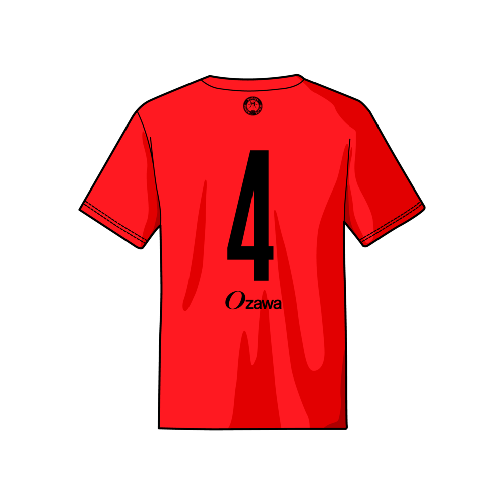 2026-27選手ナンバーTシャツ 詳細画像 #4小澤飛悠 2