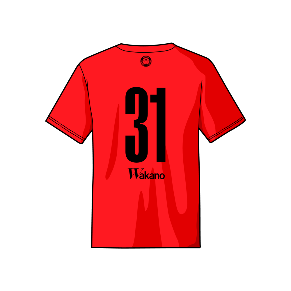 2026-27選手ナンバーTシャツ 詳細画像 #31若野瑛太 2