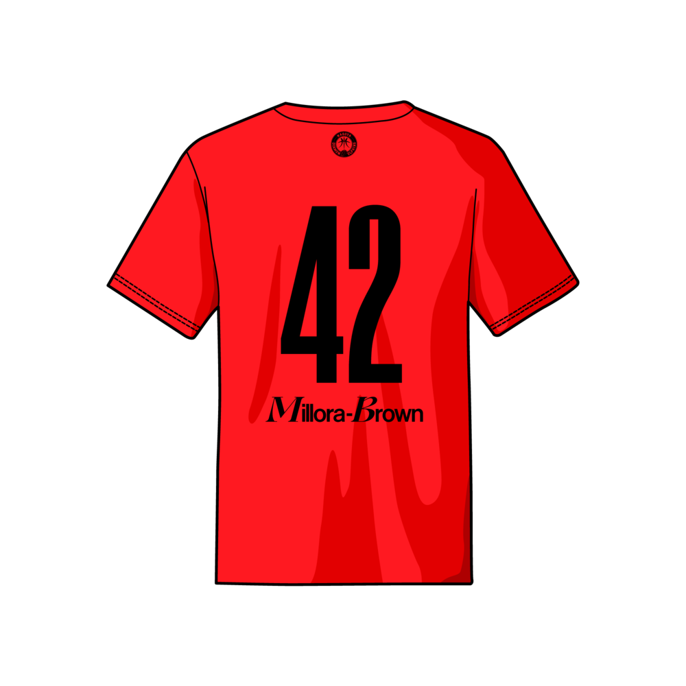 2026-27選手ナンバーTシャツ 詳細画像 #42クエンティン・ミロラ・ブラウン 2