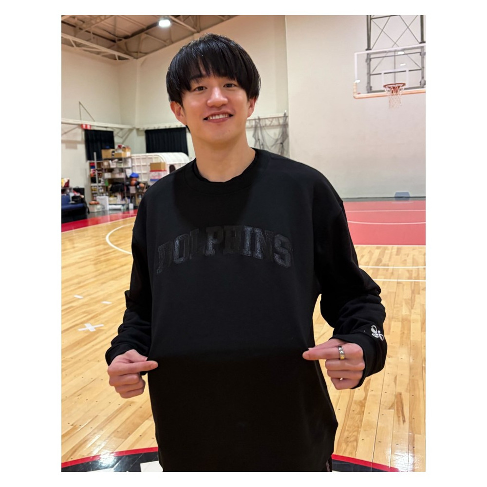 hummel製DOLPHINSスウェットクルーネック 詳細画像 ブラック 2