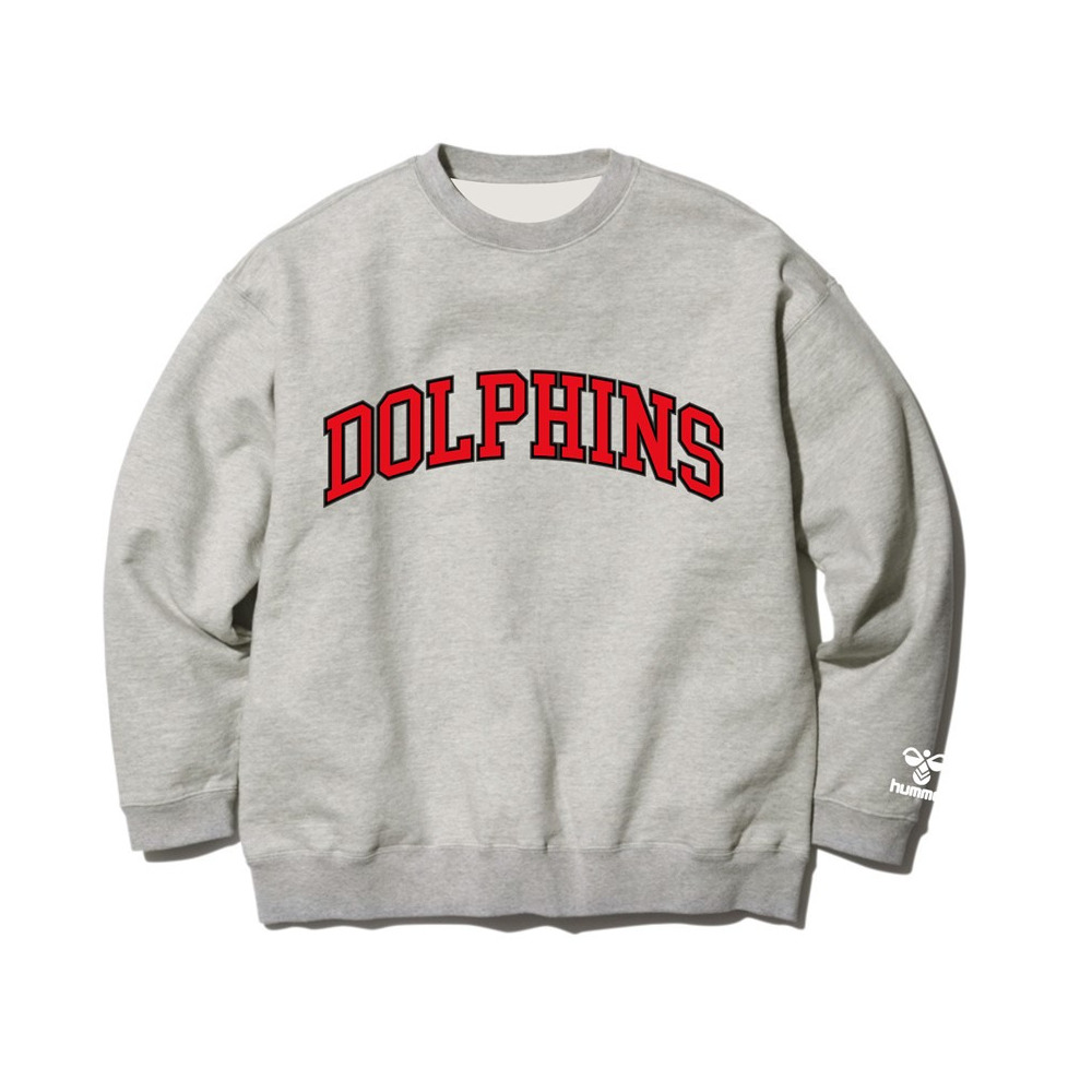 hummel製DOLPHINSスウェットクルーネック 詳細画像 グレー 1