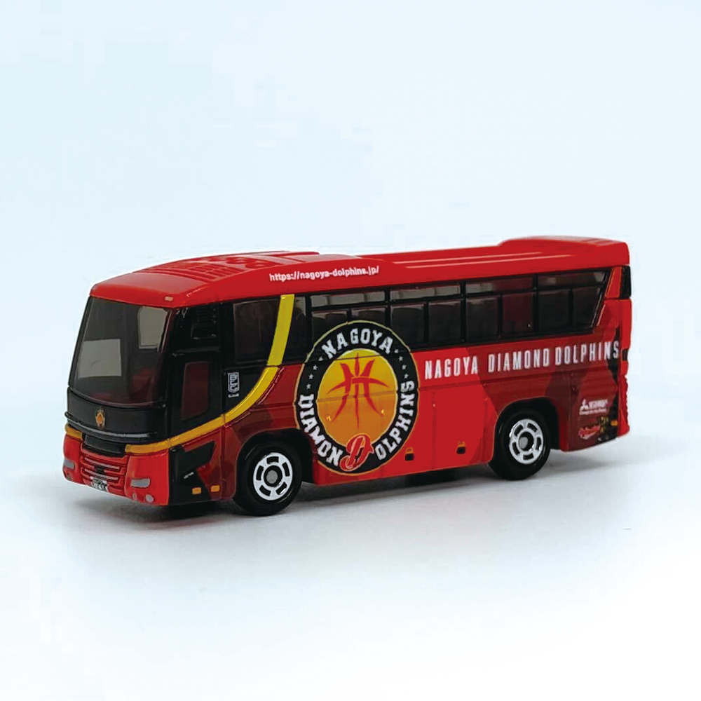 トミカ　名古屋ダイヤモンドドルフィンズ　チームバス 詳細画像 1カラー 2