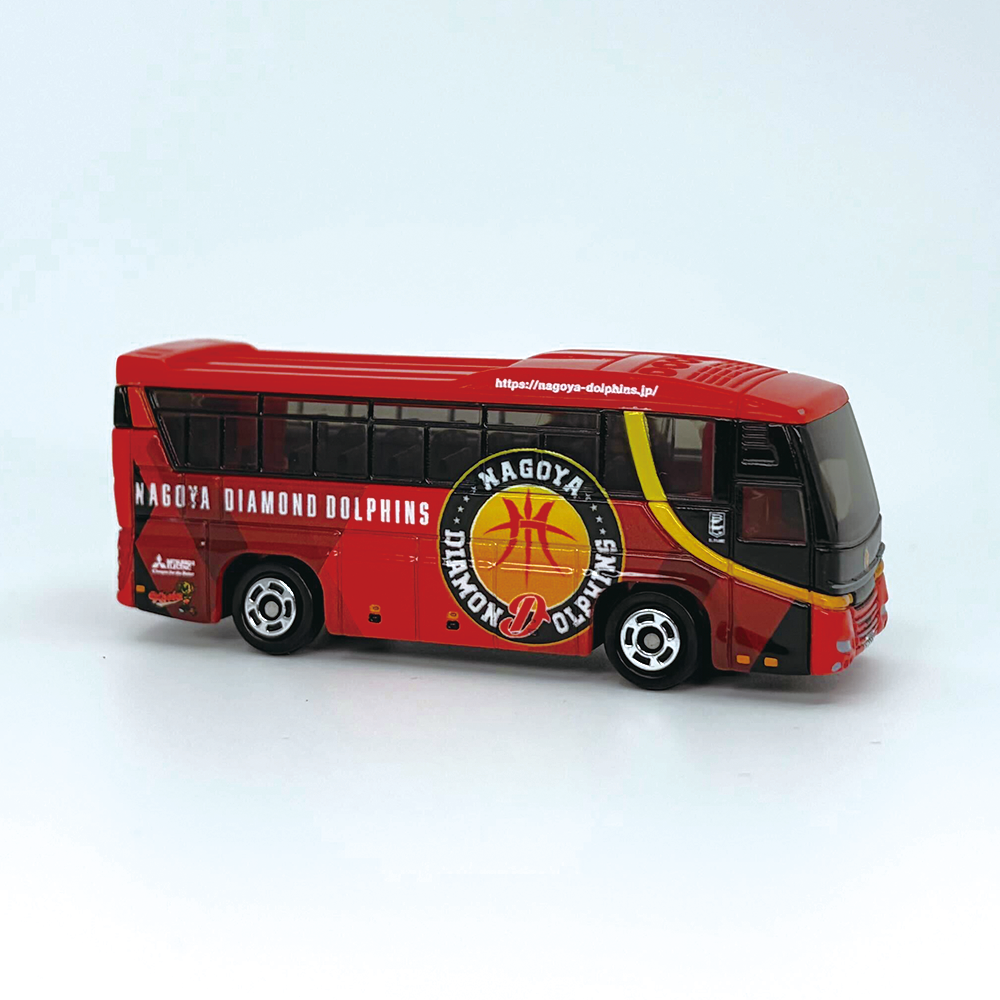 トミカ　名古屋ダイヤモンドドルフィンズ　チームバス 詳細画像 1カラー 3