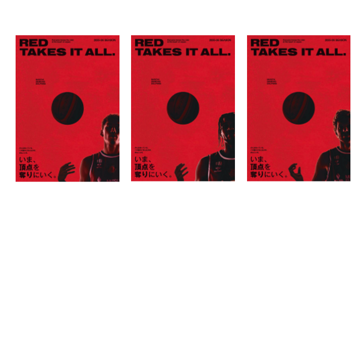 【数量限定】RED TAKES IT ALLポスターコンプリートセット 詳細画像 1カラー 4
